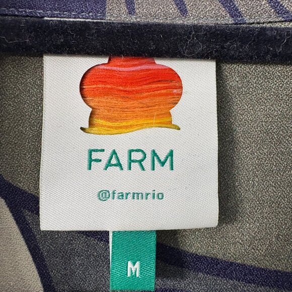 Farm Rio Animal Shirt - Military Forest - Picture 8 of 8